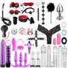 SacKnove  Soft Nylon Luxury 26pcs Alternative Set Implementos De Tied Gear Sex Toys Restraint Bondage Kit for Adult