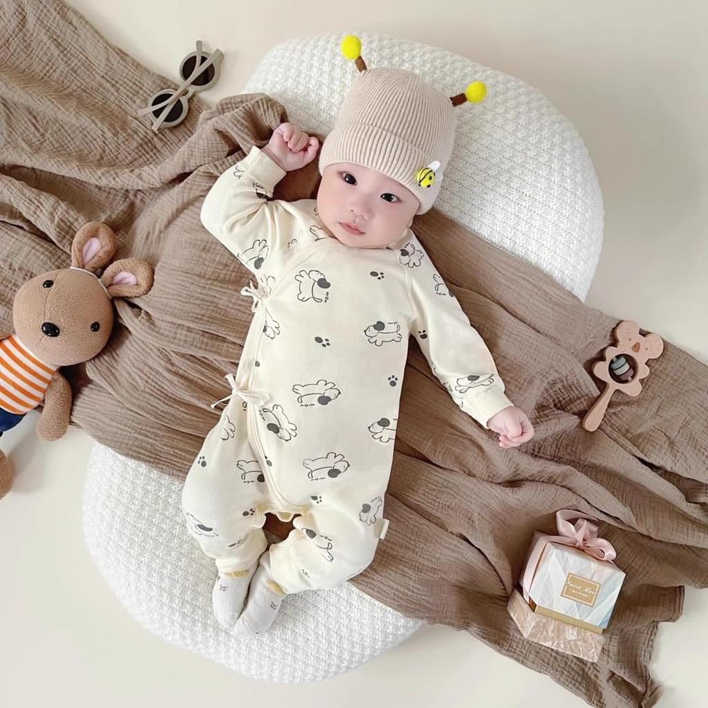 Baby clothes for girls and newborn autumn and long for girls and birth birth moon 52 [YIN OON] boys, clothes, winter, underwear, pajamas, rompers,