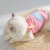 Summer Macaron Pet Can Lead Puppies, Kittens, Two-legged Suspenders, Spring and Summer Thin Breathable Two-legged Cat Clothes