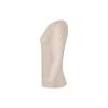 Nike T-shirt Casual Girocollo Manica Lunga Tinta Unita Donna Top Beige DA0720-219
