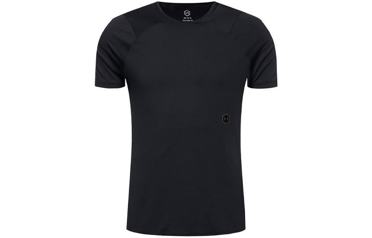 Under Armour Raglan Sleeve T Shirt Men s Black 1327641-001 S