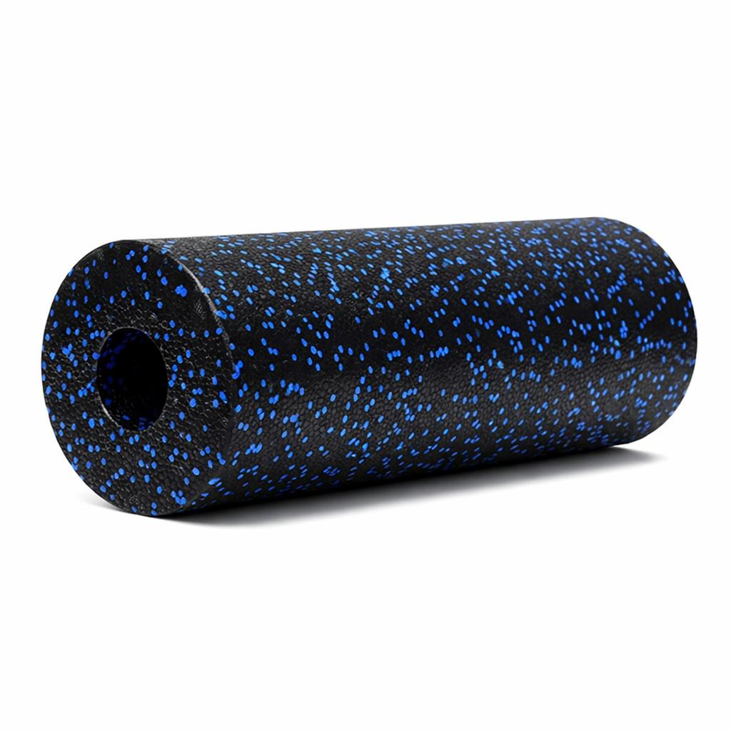 Roller for massage exercises 45 cm - black