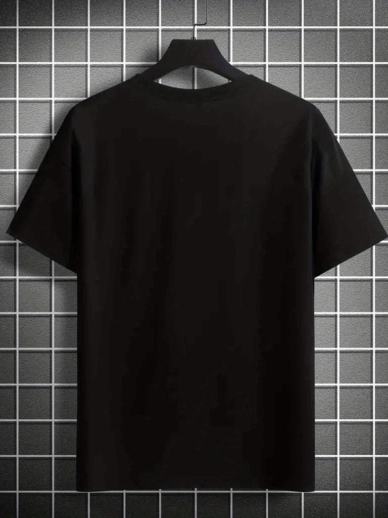 Keltischer Triquetra Knoten Druck Herren Freizeit T-Shirt Kurzarm Rundhalsausschnitt Atmungsaktiv Sommer T-Shirt