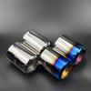 2xNEW STAINLESS STEEL EXHAUST TAIL REAR MUFFLER TIP PIPE COVER For Mazda 3 Axela Mazda 6 Atenza CX-5 CX5 CX-4 CX-30 CX-8 CX-9