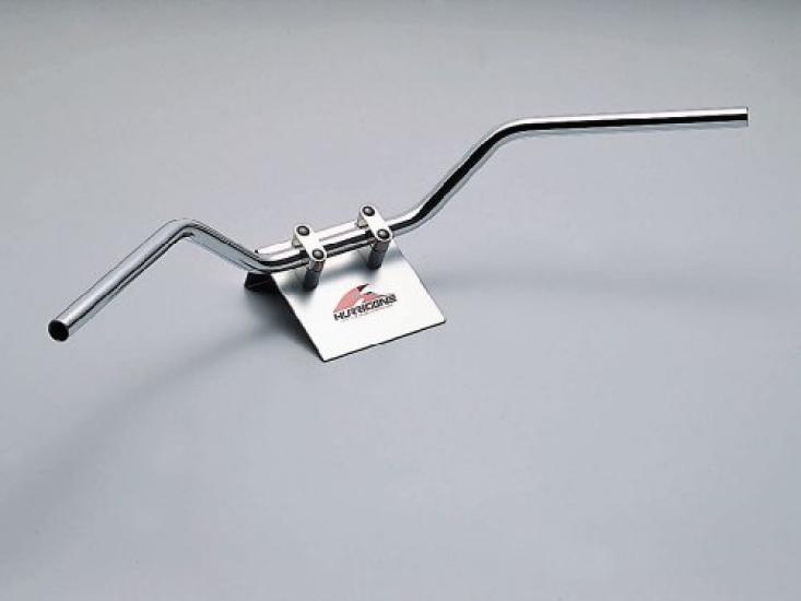 HURRICANE Tracker High Chrome Handlebars, P7/8 inch, Plated, HB0044C-01