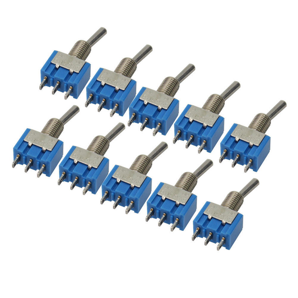 Lot De 4 Interrupteurs Momentanés SPDT 2A/250V - Uxcell - Pour Projets électroniques