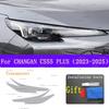 For CHANGAN CS55 PLUS -2025 Car Exterior Headlight Anti-scratch Front Lamp Tint  Protective Film Cover Repair Accessories