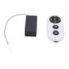 2.4G Wireless One Hand 4 Channel Remote Control with Receiver Dual Motor Mixing Control Mode Fine Turning Remote Controller for RC Car Boat