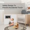EIOMR 16A Black EU Standard Wall Sockets and Switches Stainless Steel Panel with Children Protective Door with USB Power Outlet