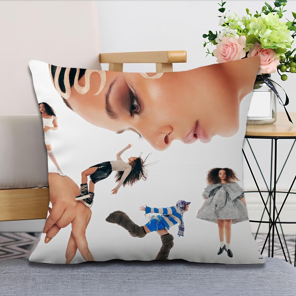 

Singer Music JADE THATS SHOWBIZ BABY cushion cover Pillow Case Square Cushion Room Bedroom Headboard Sofa Backrest Nap Time 30x30 cm