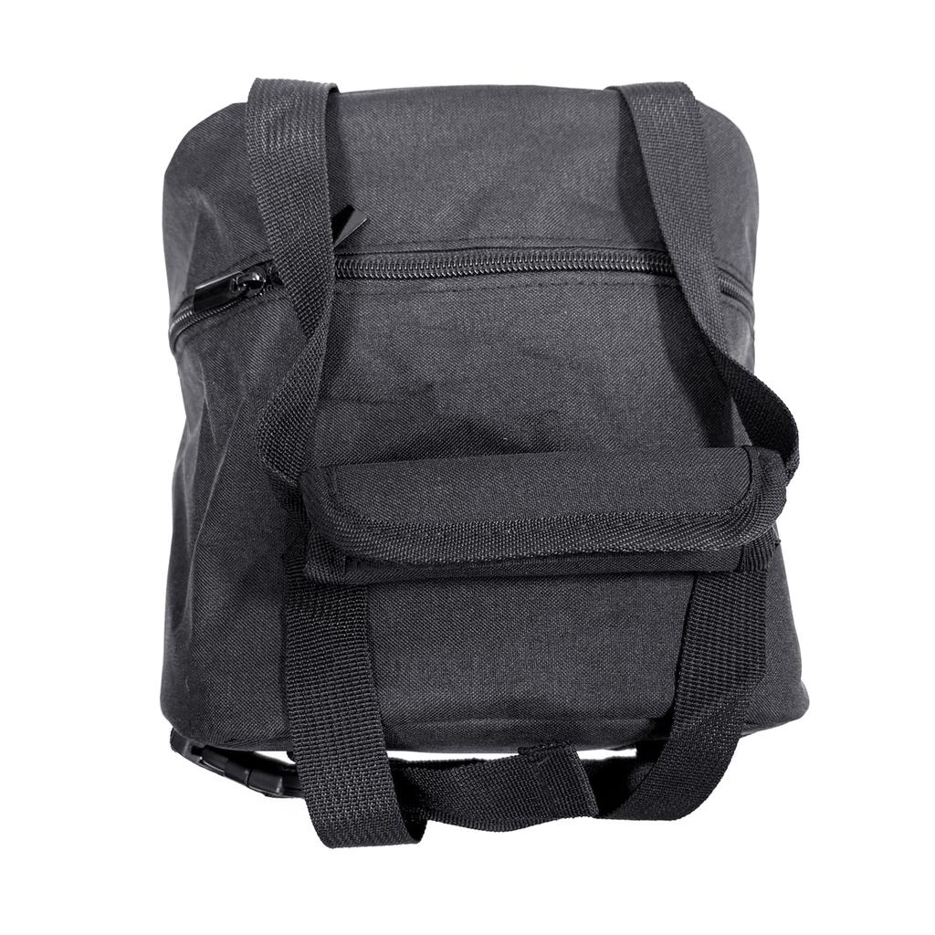 Compacts Single Ball Bowling Bag Padded Interior Adjustable Carrying Handle Front Meshes Organizers
