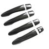 Plastic Imitation Carbon Fiber Door Handle Cover Trim for Nissan X Trail Xtrail X-trail T32 Rogue Car Styling Accessories