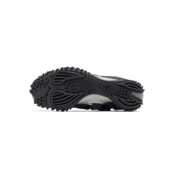 Puma Mostro Power & Grace Rahat Çok Yönlü Deri Kumaş Düşük Bilekli Koşu Ayakkabıları Unisex spor ayakkabı Siyah Gümüş 399827-06