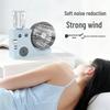 2026 Ice-Feel Silent Dual Mist Desktop Fan