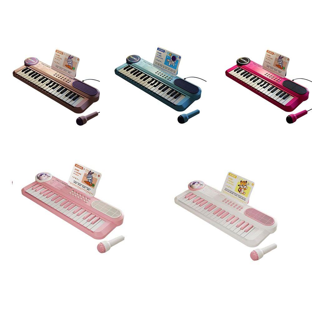 37 Keys Musical Toy Multifunctional Musical Keyboard Kids Piano Keyboard  Early Learning
