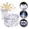 Fairy Lights String Lights 50 LEDs Cool White Indoor Decorative Christmas