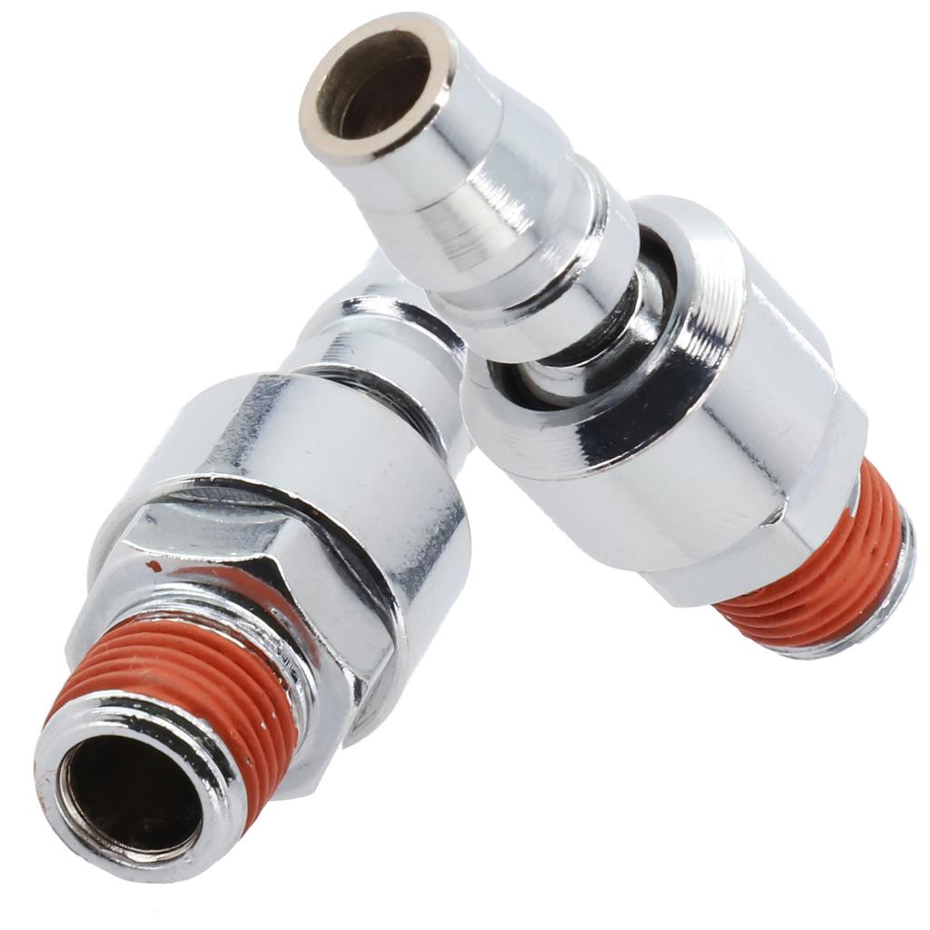 Pour nettoyeur haute pression 20PM Connecteur mâle 1 4 pouce Connecteur d'air Argenté 1 4 pouce Connecteur d'air Pièce d'outil Adaptable aux raccords d'air