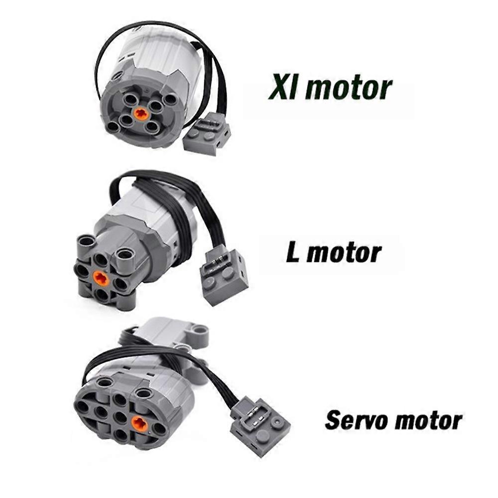 Technische Teile Motor Baustein Motor Servomotor 88004 für Power Functions Elektrisches Zusammengebautes Baustein Spielzeug