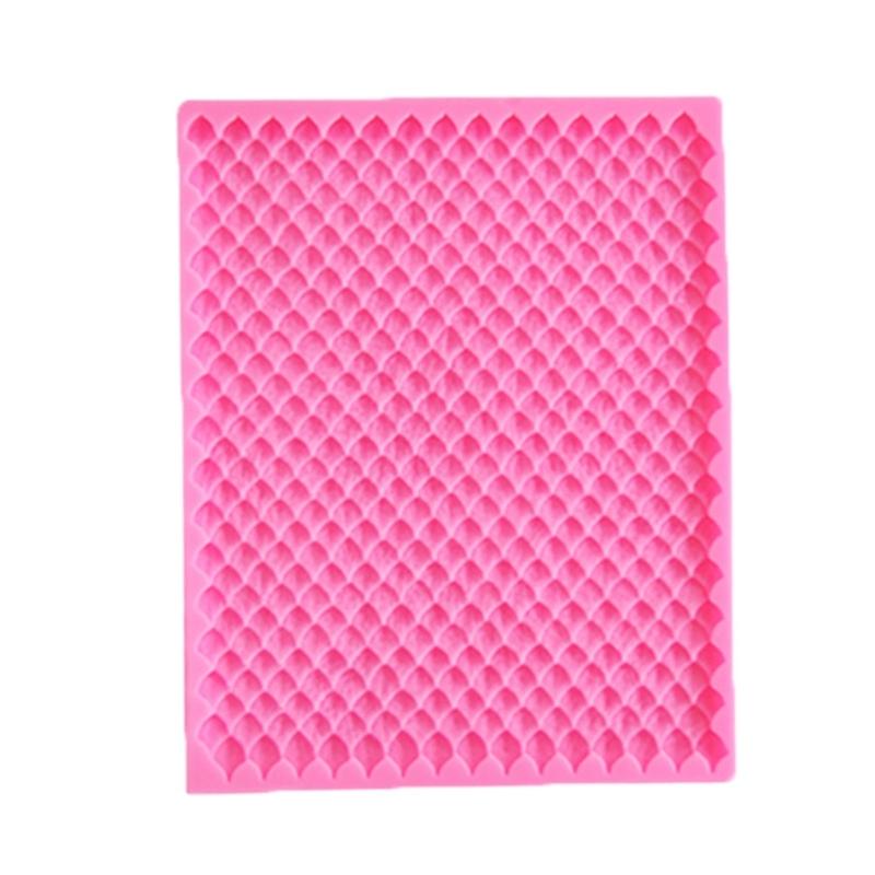 Dinosaur Fish Scales Silicone Mold Fondant Cake Mould Chocolate Mould Cake Decorating Tools Kitchen Baking Accessories