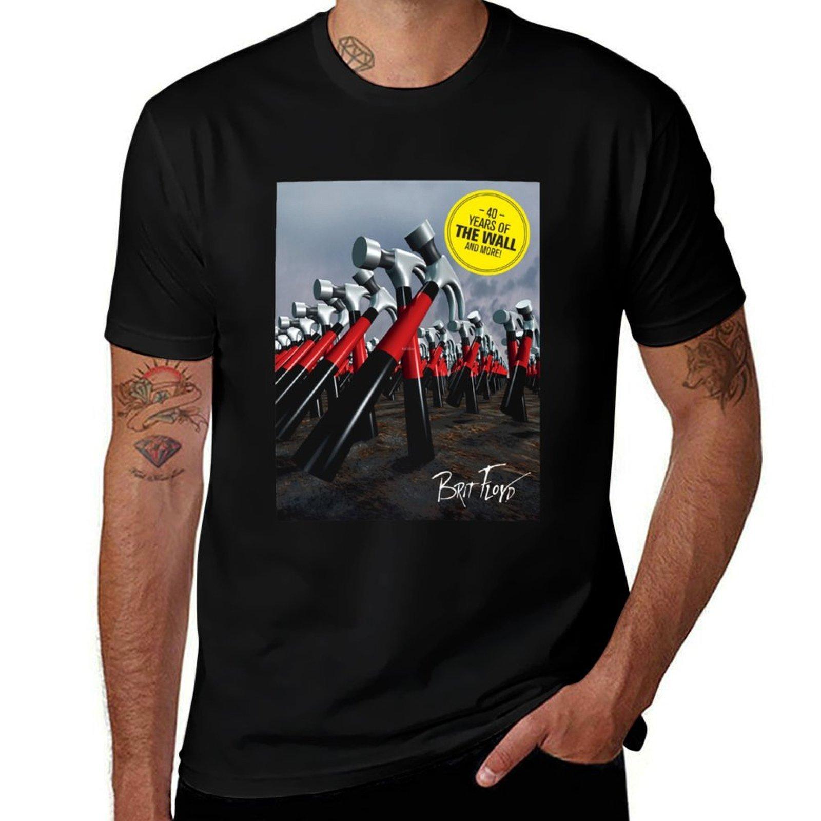 Wall Brit Floyd Tour 2019 Keramik 2 T-Shirt graphic tee shirt blue archive hippie clothes men clothes 4XL