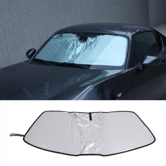 Foldable Car Sun Shade Windshield Window Sunshade Cover For Mazda MX-5 2016-24