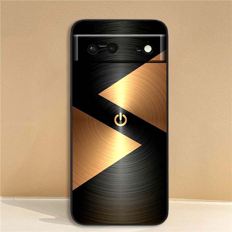 

Art colored luminous pattern For Google Pixel 10 9a 9 8A 8 7 7A 6 6A Pro XL 2024 5G Black Soft TPU Silicone Phone Case Google Pixel 6a