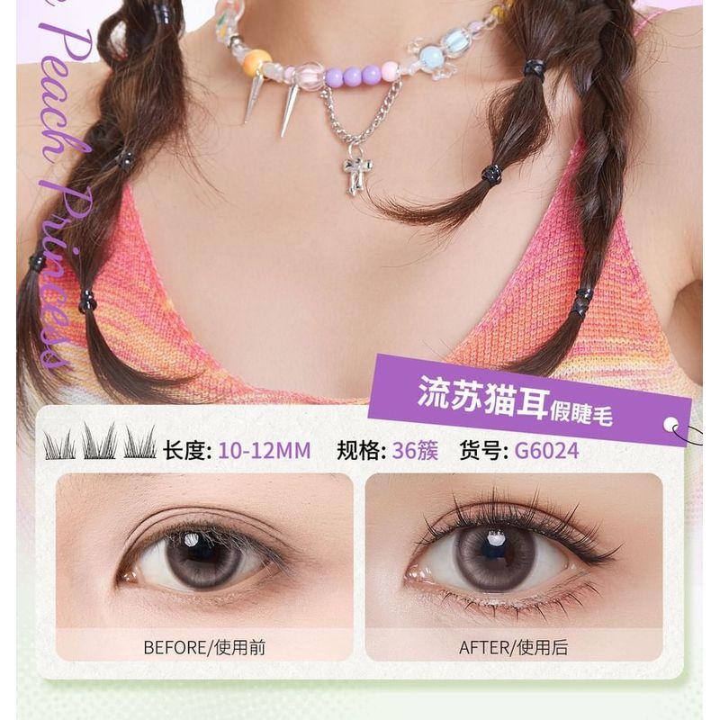 LuxeFlutter - Glue-free False Eyelashes Clusters (Various Designs)
