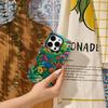 Cartoon Wildflower Meadow Phone Case for IPhone 17AIR 16E 16 15 14 13 12 11 17 Pro Max Plus Double-layer Back Cover