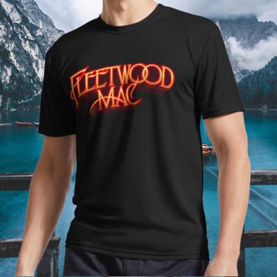 Neues Shirt Fleetwood Mac Fleetwood Mac- Logo Active T-Shirt Lustig Größe S bis 5XL