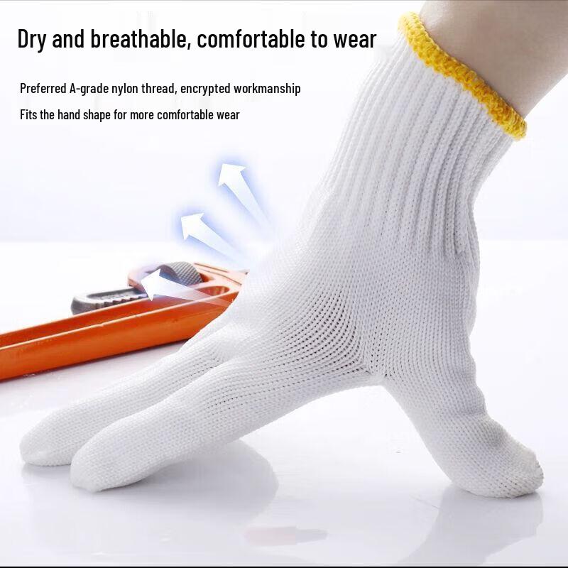 JingJingRS Lightweight Cotton Gardening Work Gloves