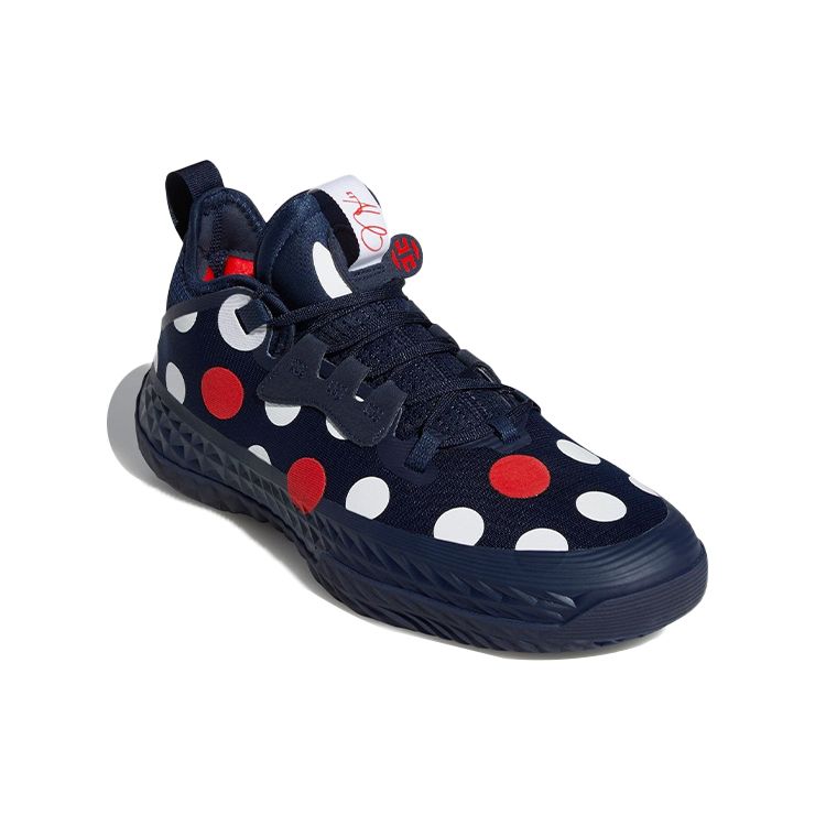 adidas Harden Vol. 5 Futurenatural Polka Dot - Team Navy Men Sneakers Blue Cloud-White Vivid-Red GW2955