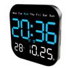 Adjustable Brightness LED Wall Clock Wall Clock Countdown Date