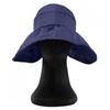 Shop   Ladies Uv Protection Rolling Sun Cap Hat Km Wh 0589 Navy