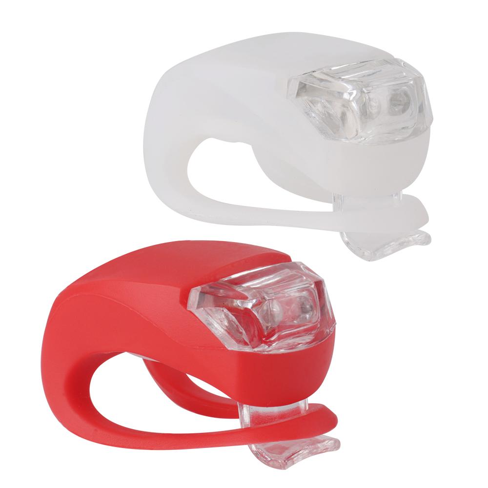 Zestaw lampek rowerowych led przód tył 2 sztuki