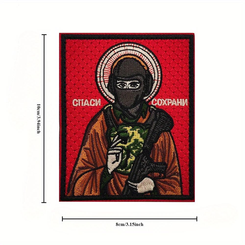 Embroidered Soldier Armband with Hook&Look Patch Embroidered Badge Patch with Backpack