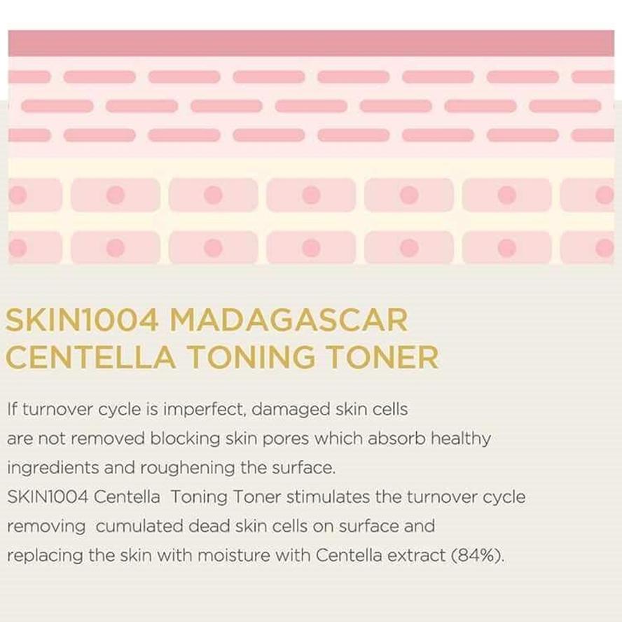 Skin1004 Madagascar Centella Toning Toner 400ml