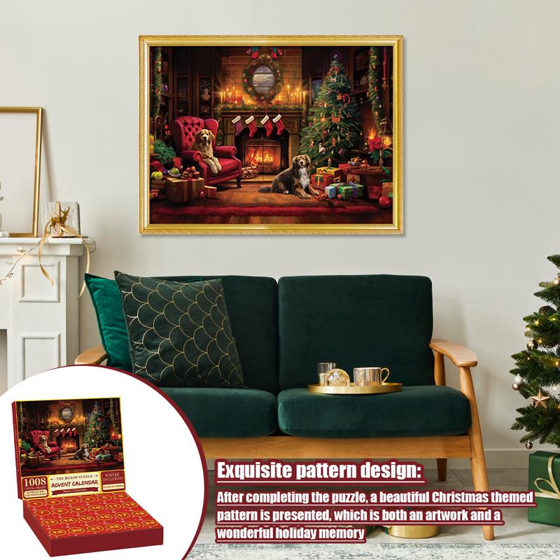 Christmas Countdown Calendar Puzzles Christmas Countdown Calendar Puzzle For Kids 24-day Christmas Countdown Calendar For Kids