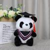 Graduation Panda Doctor Bear Plush Toy - Souvenir Gift