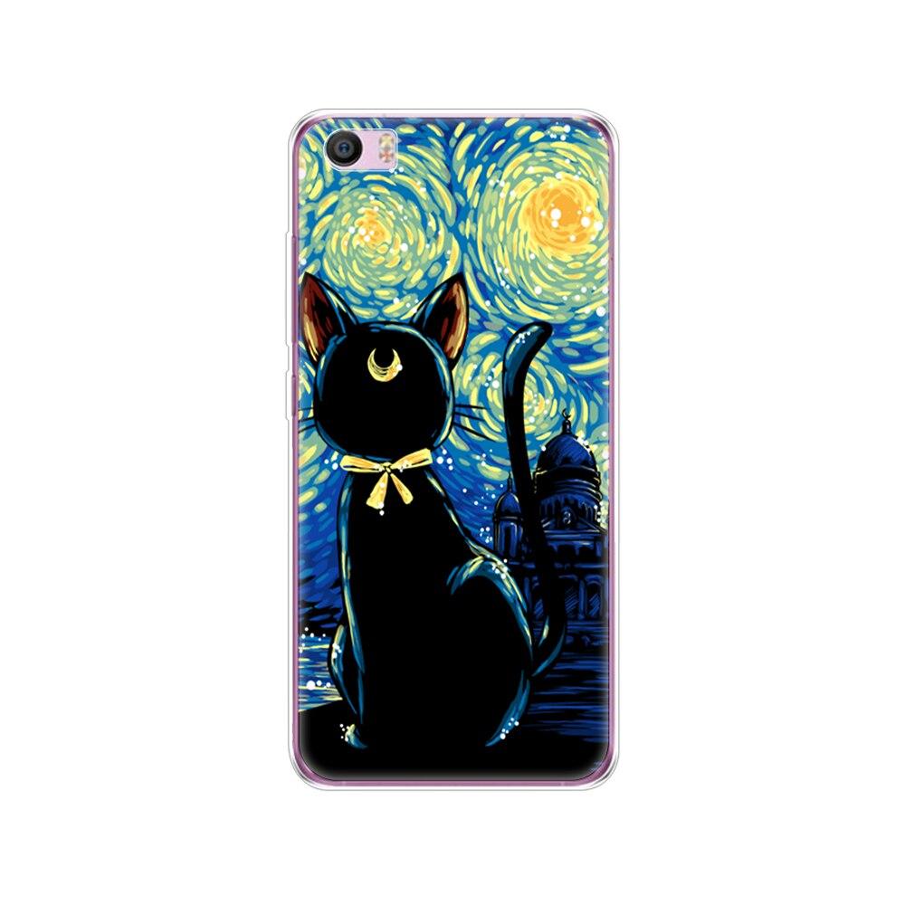 Soft TPU Painting Cases For Xiaomi Mi5 Mi 5 M5 Transparent Phone Cases Cover For Xiaomi mi5 mi 5 m5 Silicone cartoon bags