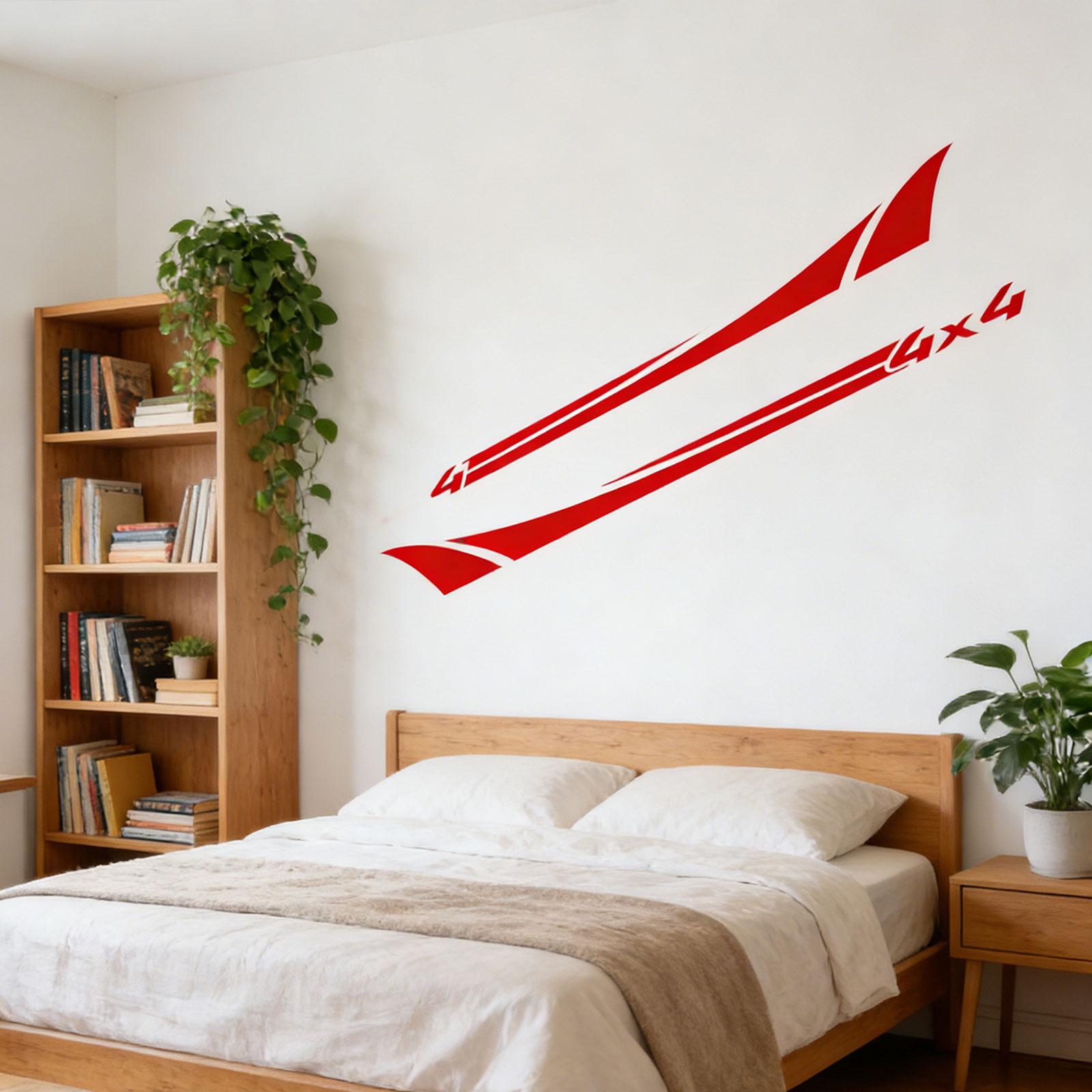 2x Боковые наклейки на кузов автомобиля Наклейка на авто Декор Быстрая установка Водонепроницаемая наклейка для фургона на панель двери груза Автомобиль Автодом