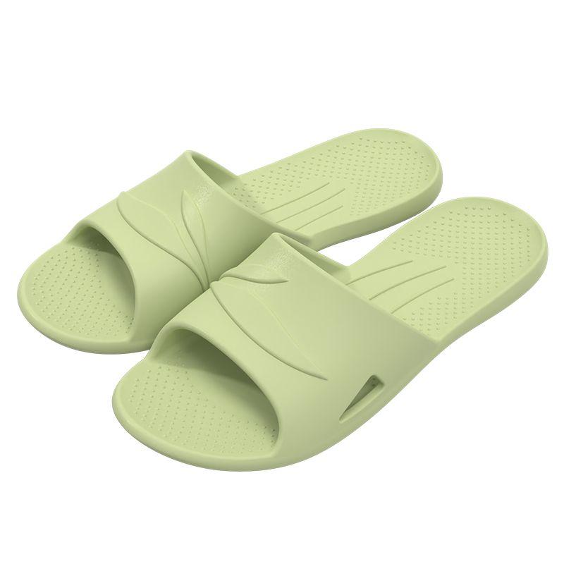 Men's Embossed Slides, Casual Non Slip Slippers, Open Toe Shoes For Indoor Outdoor Beach Shower, Spring And Summer