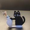 Black Cat Fridge Magnet Kawaii Cat Whisker Storage Refrigerator Magnets Collection Memorial Box Household Workspace Decoration For Cat Lovers