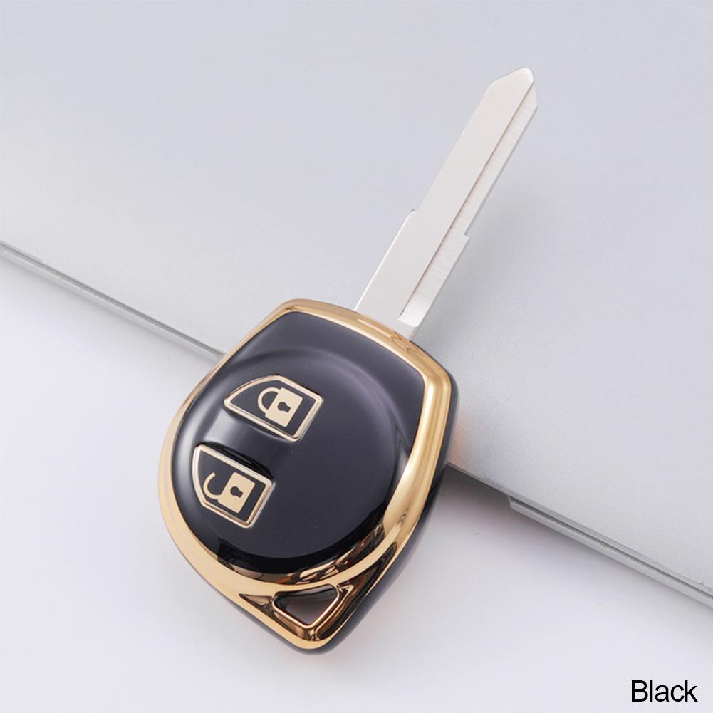 

2 Button TPU Car Remote Key Case Cover Shell Car Key Case For SUZUKI SWIFT SX4 Liana Aerio Jimny Samurai Amagatarai Grand Vitara чорний