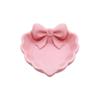 4 Colors 3D Printed Heart Shaped Jewelry Tray Bow Decoration Tray Jewelry Storage Container Ornament