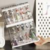 Kreatives Acryl-Display-Schrank für Blind Box Aufbewahrung - Premium Transparente Vitrine mit 360° Sichtbarkeit Mehrzweck-Organizer