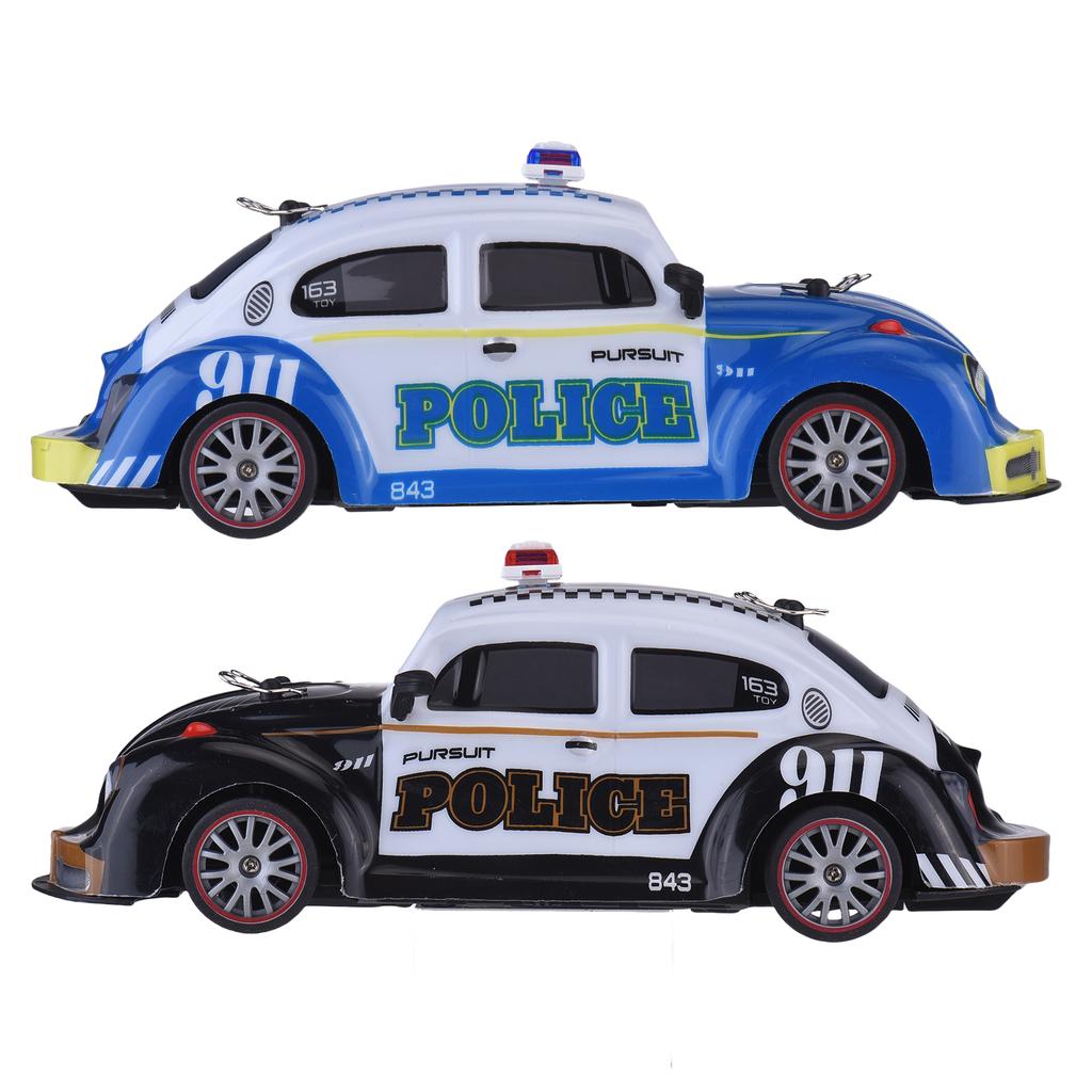 Remote Control Car, 1:18 Scale 2.4Ghz 4WD Drift Car with Spray and LED Lights, Racing Vehicle for Ki