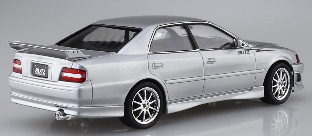 Aoshima Bunka Kyozai The Tuned Car Series 79 Toyota Blitz JZX100 Chaser Tourer 1996 Plastic Molded Color Co., Ltd. (AOSHIMA) 1/24 No. Model,