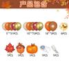 Thanksgiving Orange Balloon Chain Fall Themed Party Decoration Birthday Wedding Scene Decoration Balloon Arch