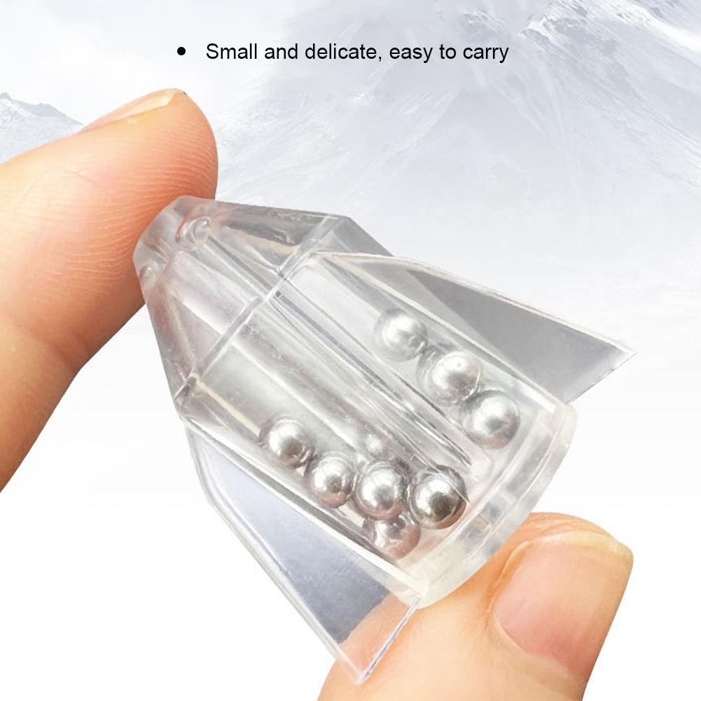 1PC 3/7G Lure Bait Counterweight Fish-Attracting Sound Tube Equipped With Metal Ball Fishing Accessories