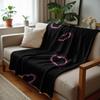Vanille Muschel Anime Cartoon Flanelldecke Weiche Warme Decke für Schlafzimmer Sofa Auto Kinder Urlaubsgeschenk
